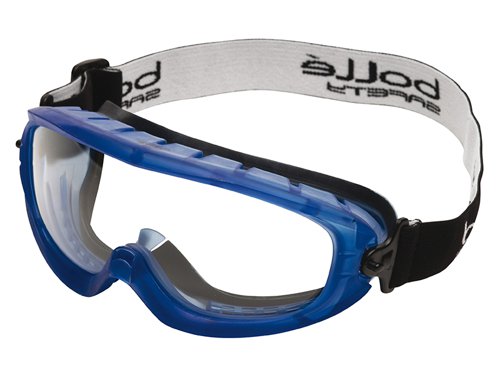Bolle Safety Atom PLATINUM® Safety Goggles Clear - Ventilated Foam Seal