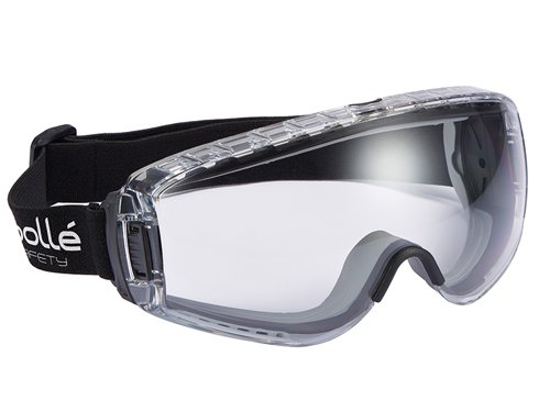Bolle Safety PILOT PLATINUM® Ventilated Safety Goggles - Clear