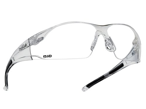 BOLRUSHDPI Bolle Safety RUSH Safety Glasses - Clear HD