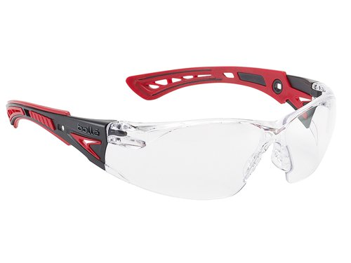 BOLRUSHPPSI Bolle Safety RUSH+ PLATINUM® Safety Glasses - Clear