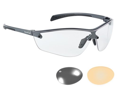 BOLSILPPSI Bolle Safety SILIUM+ PLATINUM® Safety Glasses - Clear