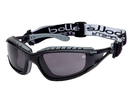 Bolle Safety TRACKER PLATINUM® Safety Goggles Vented Smoke