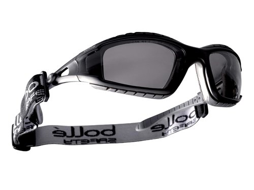 Bolle Safety TRACKER PLATINUM® Safety Goggles Vented Smoke