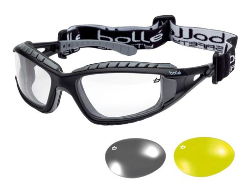 BOLTRACPSI Bolle Safety TRACKER PLATINUM® Safety Goggles Vented Clear
