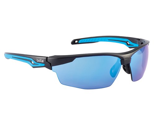 BOLTRYOFLASH Bolle Safety TRYON Safety Glasses - Blue Flash