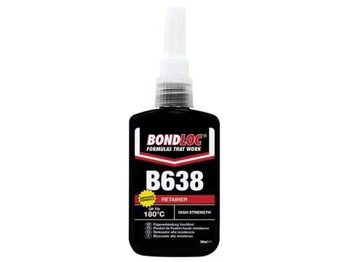 Bondloc B638 High Strength Retaining Compound 50ml