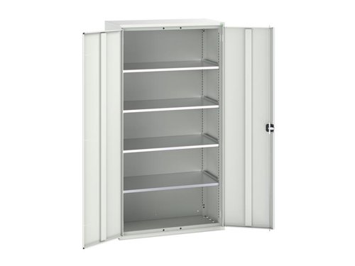 Bott Verso 4 Shelf Cupboard 1050mm Light Grey