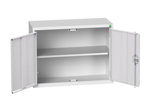 Bott Verso Economy Wall Cupboard 1 Shelf 800mm Light Grey