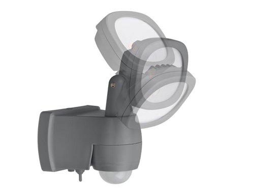 The Brennenstuhl LUFOS 200 Wireless SMD-LED Light has 4 super bright LG SMD LEDs that provide optimal illumination in the dark. Its lamp head can be tilted and swivelled to easily cover a wide range of areas. The infrared motion detector has a 180° detection angle and a 10m range. In addition, the duty cycle is adjustable up to 30 sec.Battery powered for easy wall mounting, without any cables. One set of batteries lasts for approximately 800 days with 6 switch-ons daily. IP44 rated, making it suitable for both indoor and outdoor use, e.g. for cellar stairways, staircases, garages, carports, sheds.Specification:Lumens: 210Colour Temperature: 5000KPower: 3 x Alkaline C batteries LR14 (supplied)Battery Life: approx. 800 days (at 6x 10 sec. daily)