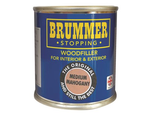 Brummer® Wood Filler Medium Mahogany 250g