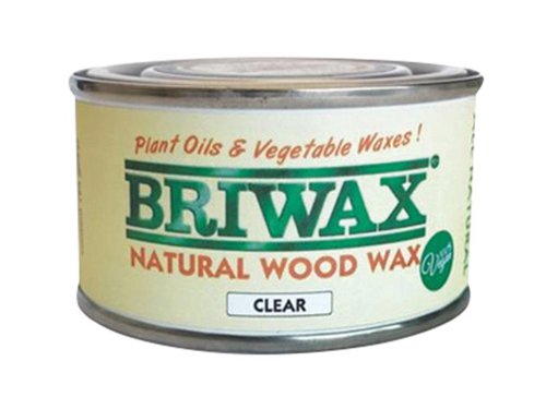 BRWNWX125 Briwax Natural Wood Wax 125g