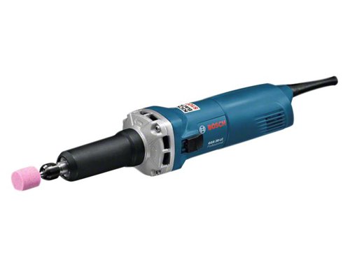 The Bosch GGS 28 LC Professional Long Straight Grinder for use in hard-to-reach areas, the tool is equipped with an ergonomic, long, and slim grinding spindle. The machine´s 650W motor with soft start enables fast work progress. Additionally, user protection is increased due to its KickBack Control feature. This tool is intended for grinding metal. It also includes features such as constant speed, direct motor cooling, and overload protection.Specifications:Input Power: 650W.No Load Speed: 30,000/min.Spindle Collar Diameter: 43mm.Max. Collet Diameter: 8mm.Max. Grinding Tool Diameter: 50mm.Spanner Size of Locking Nut: 19mm.Spanner Size of Grinding Spindle: 19mm.Weight: 1.4kg.Bosch GGS 28 LC Professional Long Straight Grinder 110V Version.