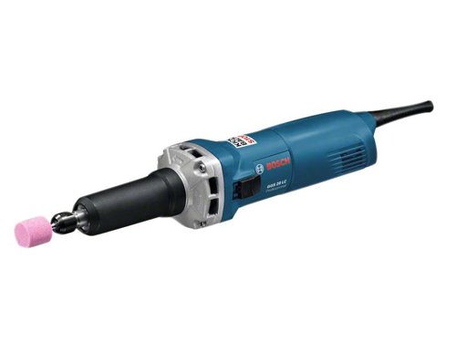 The Bosch GGS 28 LC Professional Long Straight Grinder for use in hard-to-reach areas, the tool is equipped with an ergonomic, long, and slim grinding spindle. The machine´s 650W motor with soft start enables fast work progress. Additionally, user protection is increased due to its KickBack Control feature. This tool is intended for grinding metal. It also includes features such as constant speed, direct motor cooling, and overload protection.Specifications:Input Power: 650W.No Load Speed: 30,000/min.Spindle Collar Diameter: 43mm.Max. Collet Diameter: 8mm.Max. Grinding Tool Diameter: 50mm.Spanner Size of Locking Nut: 19mm.Spanner Size of Grinding Spindle: 19mm.Weight: 1.4kg.Bosch GGS 28 LC Professional Long Straight Grinder 240V Version.