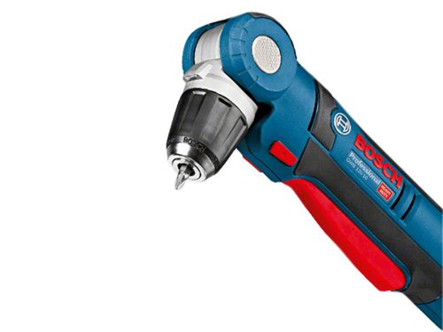 Bosch GWB 12V-10 Professional Angle Drill with a 5-position-pivoting head, ideal for a multitude of applications. The compact solution for hard-to-reach places. Additionally, this drill driver's slim, soft grip handle and extended-position trigger provide maximum comfort and control. With a speed range of 0-1,300rpm, it delivers fast working progress. Overload, overheating, and deep discharge are prevented by the drill´s Electronic Cell Protection.Comes as a Bare Unit, NO battery or charger.Compatible with all Bosch Professional 12V batteries and chargers (Professional 12V System).Specifications:Torque (Soft/Hard): 3/11Nm.Max. Drilling: Wood 10mm.Max. Screw Diameter: 6mm.