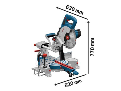 Bosch GCM 18V-216 Professional Mitre Saw with BITURBO brushless technology, exploits the full potential of the ProCORE18V batteries. Delivers cordless flexibility with corded power. Offers an exceptionally strong performance, equal to corded 1,600W mitre saws whilst providing completely cordless manoeuvrability and outstanding compactness.With a cutting depth of 70mm, this tool sets an unparalleled market standard, making it the ideal option for the widest range of applications.Comes as a Bare Unit, NO battery or charger in a cardboard box.Compatible with all Bosch Professional 18V batteries, including ProCORE18V batteries and chargers (Professional 18V System). Also compatible with AMPShare, the multi-brand battery alliance.Supplied with: 1 x Clamp, 1 x Insert Plate, 1 x Dust Bag, 1 x SDS Saw Blade Lock and 1 x Circular Saw Blade, Standard for Wood, 216 x 30 x 1.7mm x 24T.Specifications:No Load Speed: 4,600/min.Blade: 216 x 30mm Bore.Cutting Capacity (mm): @0° 70 x 270, @45° Mitre 70 x 190, 45° Bevel 45 x 270.Mitre Setting (Left/Right): 47°/47°.Bevel Setting (Left/Right): 45°/ 0°.Weight: 14.7kg.