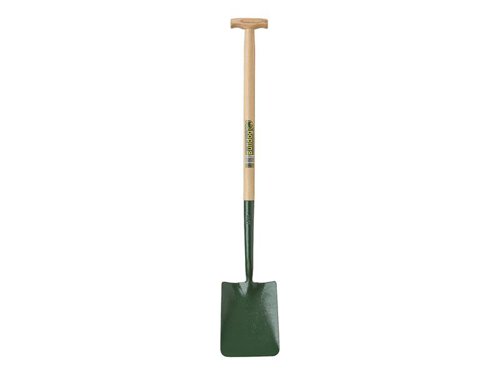 The Bulldog Premier No.000 Square Mouth Shovel is ideal for trench work, concrete mixing, tarmac and shovelling. Its head has been epoxy coated for improved resistance to rust, scratches and alkaline in the soil. The 36in Ash T handle provides a comfortable grip when working.