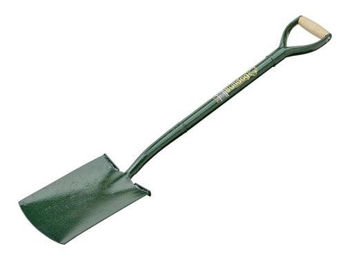 The Bulldog All Metal Digging Spade is perfect for digging unprepared ground. Its all metal shaft will not rot or rust, making it an extremely robust tool. The treaded model protects your shoes and helps avoid slipping in damp conditions. Fitted with a MYD handle, providing a comfortable grip whilst you are working. The head is solid forged, made from one piece of carbon steel which is both strong and durable.