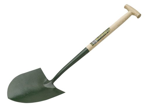 BUL5RM2T Bulldog 5RM2T Solid Socket Shovel Round No.2 T Handle