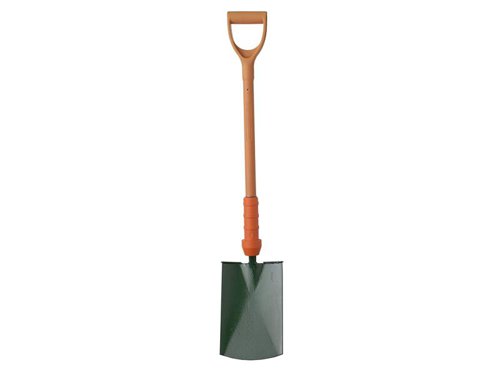 The Bulldog Insulated Treaded Digging Spade is the perfect tool for any contractor in need of a reliable and heavy-duty spade.Forged from one piece of steel with an epoxy paint coating to provide optimum protection against corrosive substances. The round corner blades reduce penetration damage to underground pipes and cables.The treads on this spade enables more force to be used, and it also acts as boot protection. Fitted with a one piece, heavy-duty fibreglass YD handle.Manufactured to BS8020. Individually tested to 10,000 volts, guaranteed to 1,000 volts, and supplied with a Certificate of Conformity.