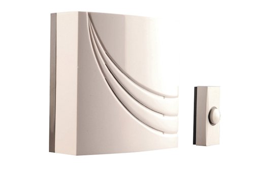 Byron 761 Wired Wall Mounted Electronic Doorbell with 8 Melodies
