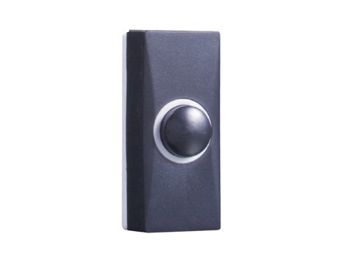 Byron 7900 Wired Doorbell Additional Chime Bell Push Black