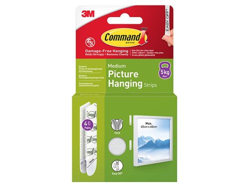 Command™ Command Medium Picture Strip x 4 7100337178