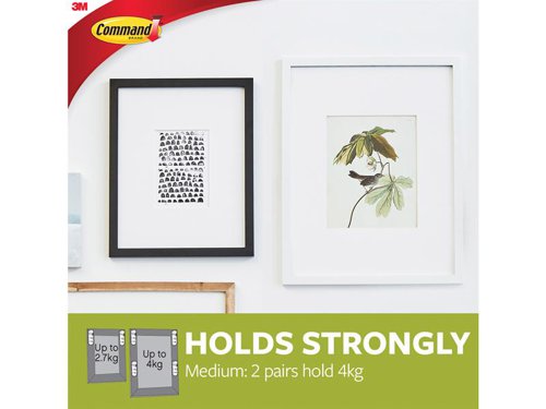Command™ Picture Hanging Strips, Medium (Pack 4)