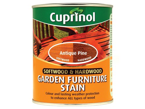 CUPGFSAP750 Cuprinol Softwood & Hardwood Garden Furniture Stain Antique Pine 750ml