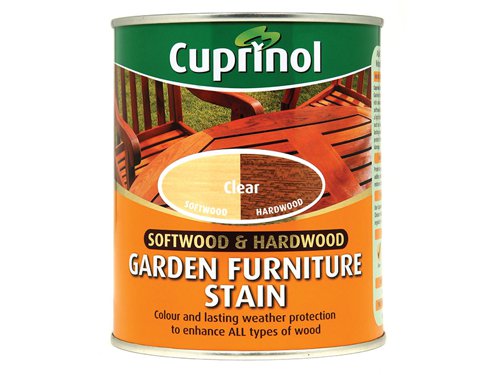 CUPGFSC750 Cuprinol Softwood & Hardwood Garden Furniture Stain Clear 750ml