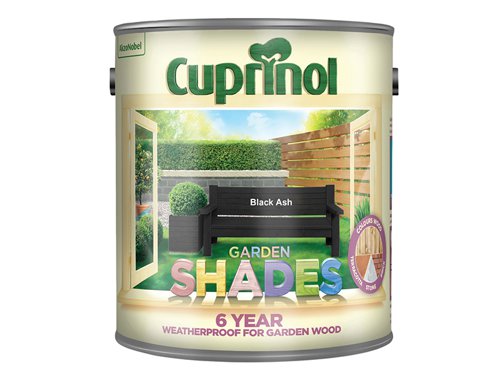 CUPGSBLA25L Cuprinol Garden Shades Black Ash 2.5 litre