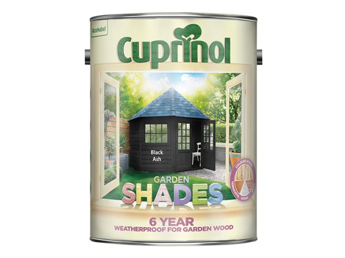 CUPGSBLA5L Cuprinol Garden Shades Black Ash 5 litre