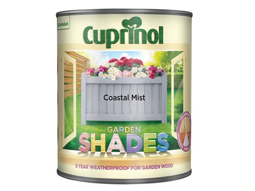 CUPGSCM1L Cuprinol Garden Shades Coastal Mist 1 litre