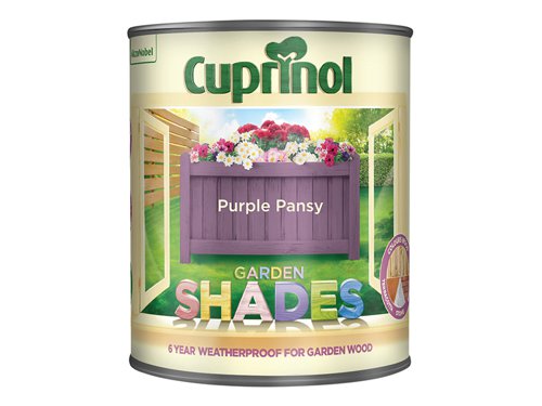 CUPGSPP1L Cuprinol Garden Shades Purple Pansy 1 litre
