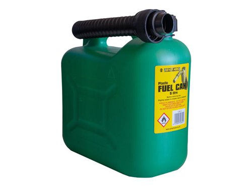 D/I Unleaded Petrol Can & Spout Green 5 litre