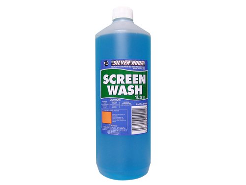 D/ISHXB1 Silverhook Concentrated All Seasons Screen Wash 1 litre