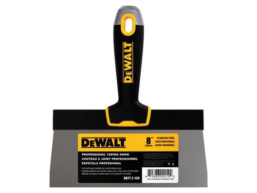 DEWALT Drywall Soft Grip Taping Knife 200mm (8in)