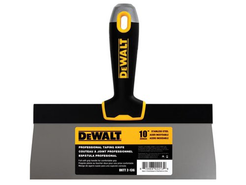 DDW2136 DEWALT Drywall Soft Grip Taping Knife 250mm (10in)