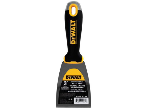 DDW2139 DEWALT Drywall Hammer End Jointing/Filling Knife 75mm (3in)