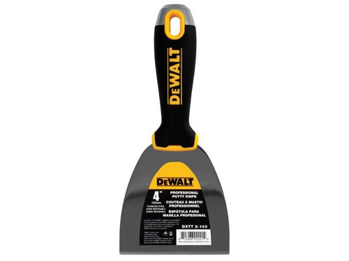 DDW2140 DEWALT Drywall Hammer End Jointing/Filling Knife 100mm (4in)
