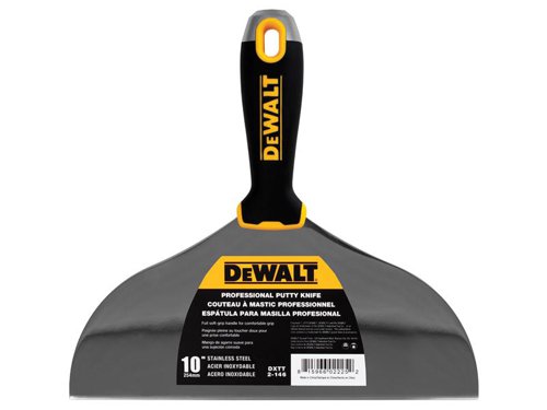 DDW2146 DEWALT Drywall Hammer End Jointing/Filling Knife 250mm (10in)