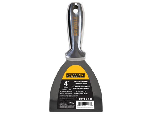 DDW2404 DEWALT Drywall Stainless Steel Jointing/Filling Knife 100mm (4in)
