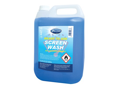 DECAD6LRM Decosol Ready Mixed Screenwash All Seasons Formula 5 litre