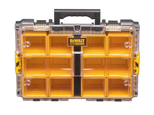 DEWALT DS100 TOUGHSYSTEM™ 2.0 Toolbox with Clear Lid
