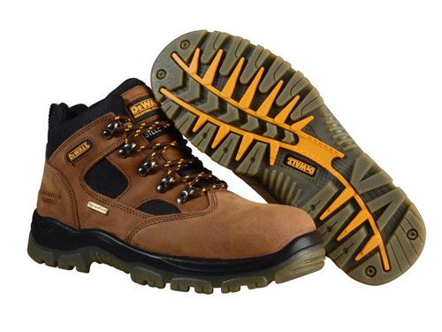 DEWCHAL3BR12 DEWALT Challenger 3 Sympatex Waterproof Hiker Boots Brown UK 12 EUR 47