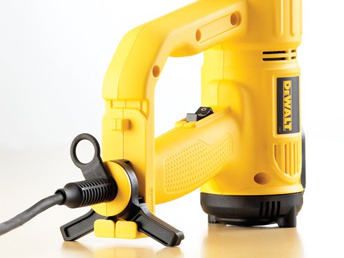 The DEWALT D26414 digital LCD durable Heat Gun are suitable for professional applications with excellent temperature control and memory setting for consistent temperature requirements. It has optimised cooling and is compact and lightweight for easy handling and use.It is suitable for the following applications:- Stripping old paint.- Drying new coats of paint filler.- Varnish applications.- Re-melting adhesives/removing stickers.- Soft soldering pipes.- Moulding and welding plastics.- Applying tin-plate coatings and similar jobs.- Shrinking cable ends, foil and sleeves.- Welding applications, lighting barbecues.- Thawing frozen water pipes, ski waxing etc.Supplied with: Cone Nozzle and Fish Tail Surface Nozzle.Specifications:Input Power: 1,600W.Airflow: 650 L/min.Air Temperature: 50-600°C.Weight: 0.85kg.The DEWALT D26414 LCD Premium Heat Gun 2000W in the 240V Version.