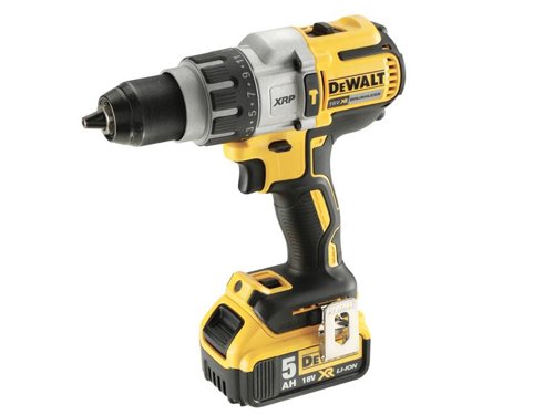 DEW DCD996P1 XR Brushless Combi Drill 18V 1 x 5.0Ah Li-ion