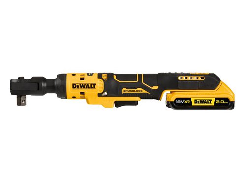 DEWALT DCF512D1 XR 1/2in Open Head Ratchet 18V 1 x 2.0Ah Li-ion
