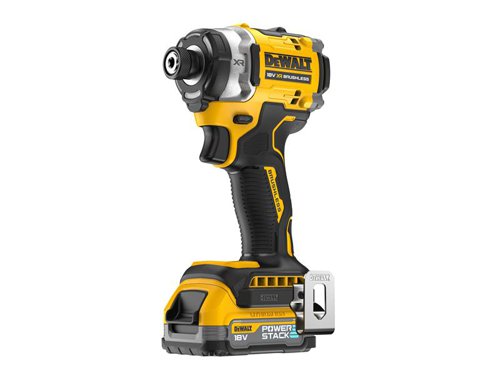 DEWALT DCF860 E2T XR BL Impact Driver 18V 2 x 1.7Ah POWERSTACKâ„¢ Li-ion