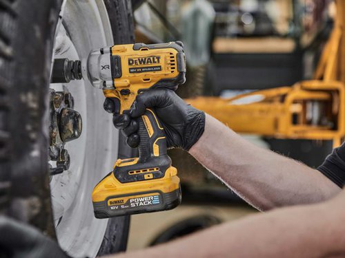 The DEWALT DCF891 XR 1/2in Hog Ring Anvil Impact Wrench was designed to comfortably handle various fastening projects. Choose between 4 modes to allow for reliable high-level performance, operability, and versatility. The compact ergonomic design offers easy maneuverability without sacrificing power. Fitted with an LED work light for visibility in dimly lit spaces.Specifications:Bit Holder: 1/2in Hog Ring Anvil.No Load Speed: 0-2,000/min.Impact Rate: 0-3,250/bpm.Max. Torque: 812Nm.Max. Bolt Diameter: M4.The DEWALT DCF891H2T XR BL 1/2in HR Anvil Impact Wrench was designed to comfortably handle various fastening projects. Choose between 4 modes to allow for reliable high-level performance, operability, and versatility.The compact ergonomic design offers easy maneuverability without sacrificing power. Fitted with an LED work light for visibility in dimly lit spaces.It is supplied with:2 x 18V POWERSTACKâ„¢ Li-ion Batteries 5.0Ah.1 x DCB1104 Charger.1 x TSTAKâ„¢ Heavy-duty Kitbox.Specifications:Bit Holder: 1/2in Hog Ring Anvil.No Load Speed: 0-2,000/min.Impact Rate: 0-3,250/bpm.Max. Torque: 812Nm.Max. Bolt Diameter: M4.