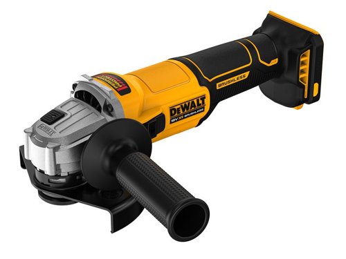 DEWALT Power Tools DEWDCG407N Angle Grinder Slide Switch 125mm 18V Bare Unit